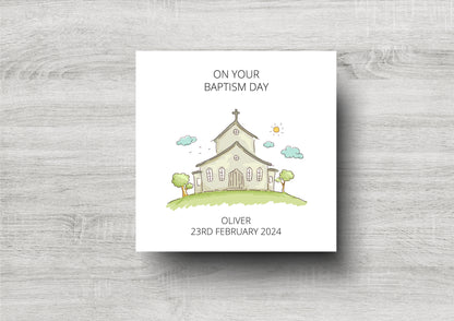 Christening / Baptism Card