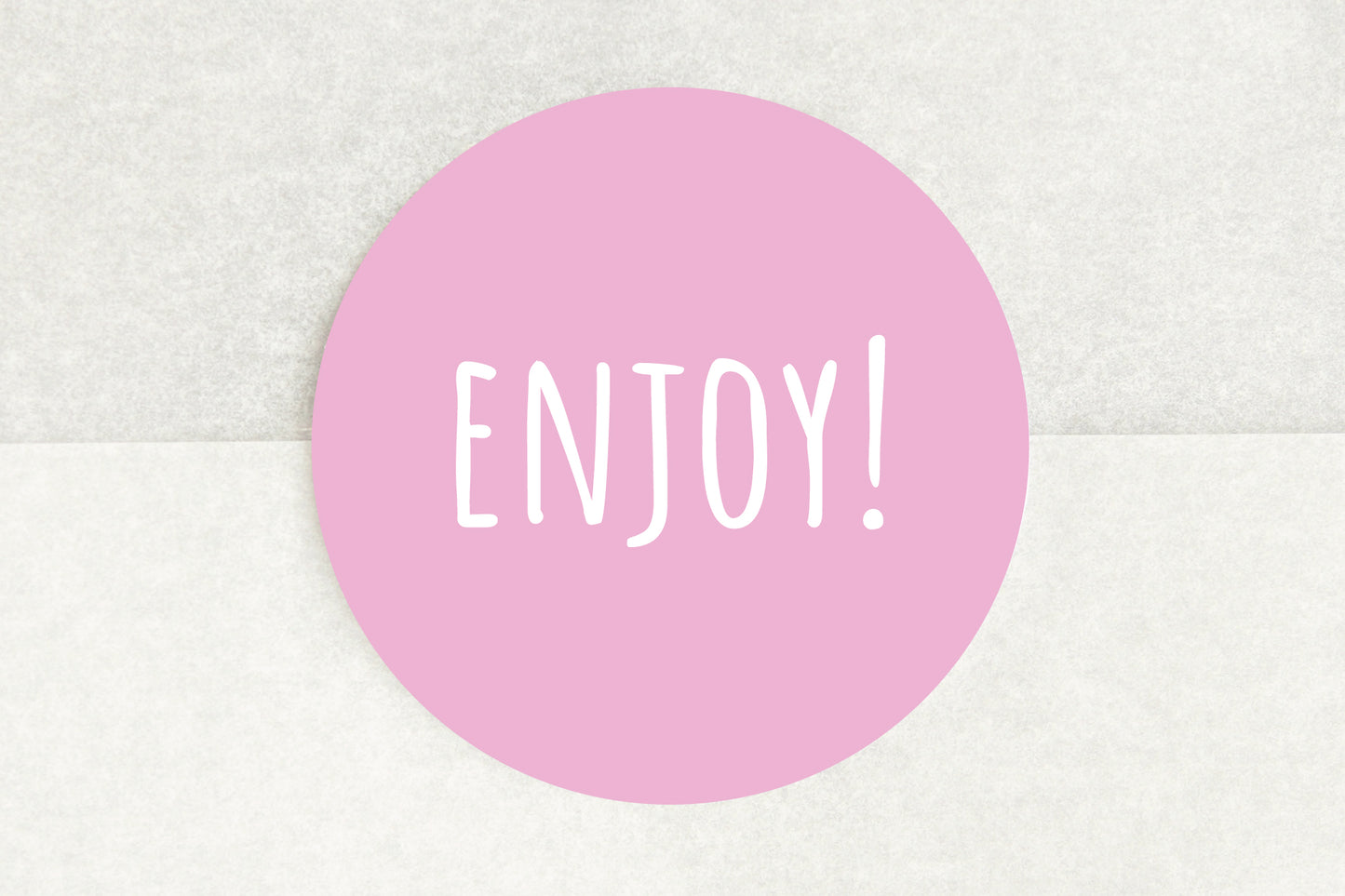 Enjoy! Stickers In Pink - Pack of 35