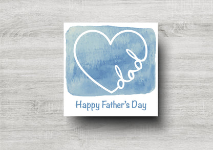 Happy Father's Day Dad Card