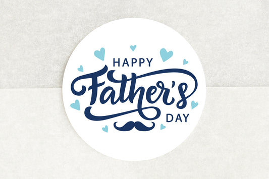 Happy Father's Day Stickers - Pack of 35