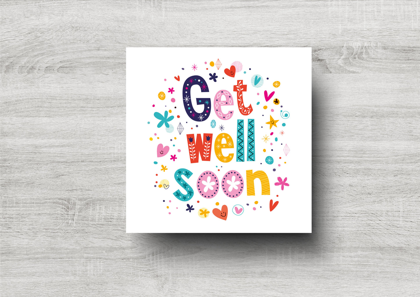 Get well soon card