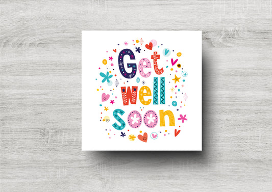 Get well soon card