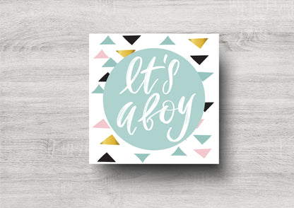 It's A Boy / New Baby Card / Blue