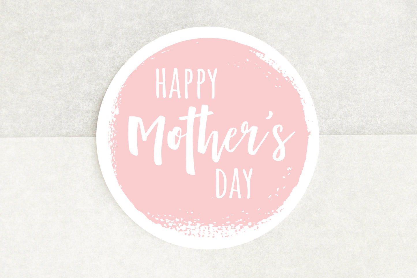 Happy Mother's Day Pink Stickers - Pack of 35