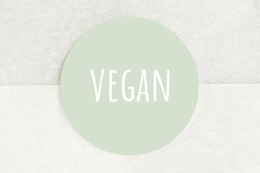 Vegan Stickers In Green - Pack of 35