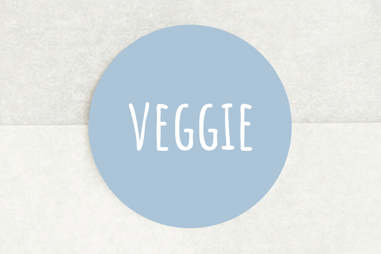 Veggie Stickers In Blue - Pack of 35