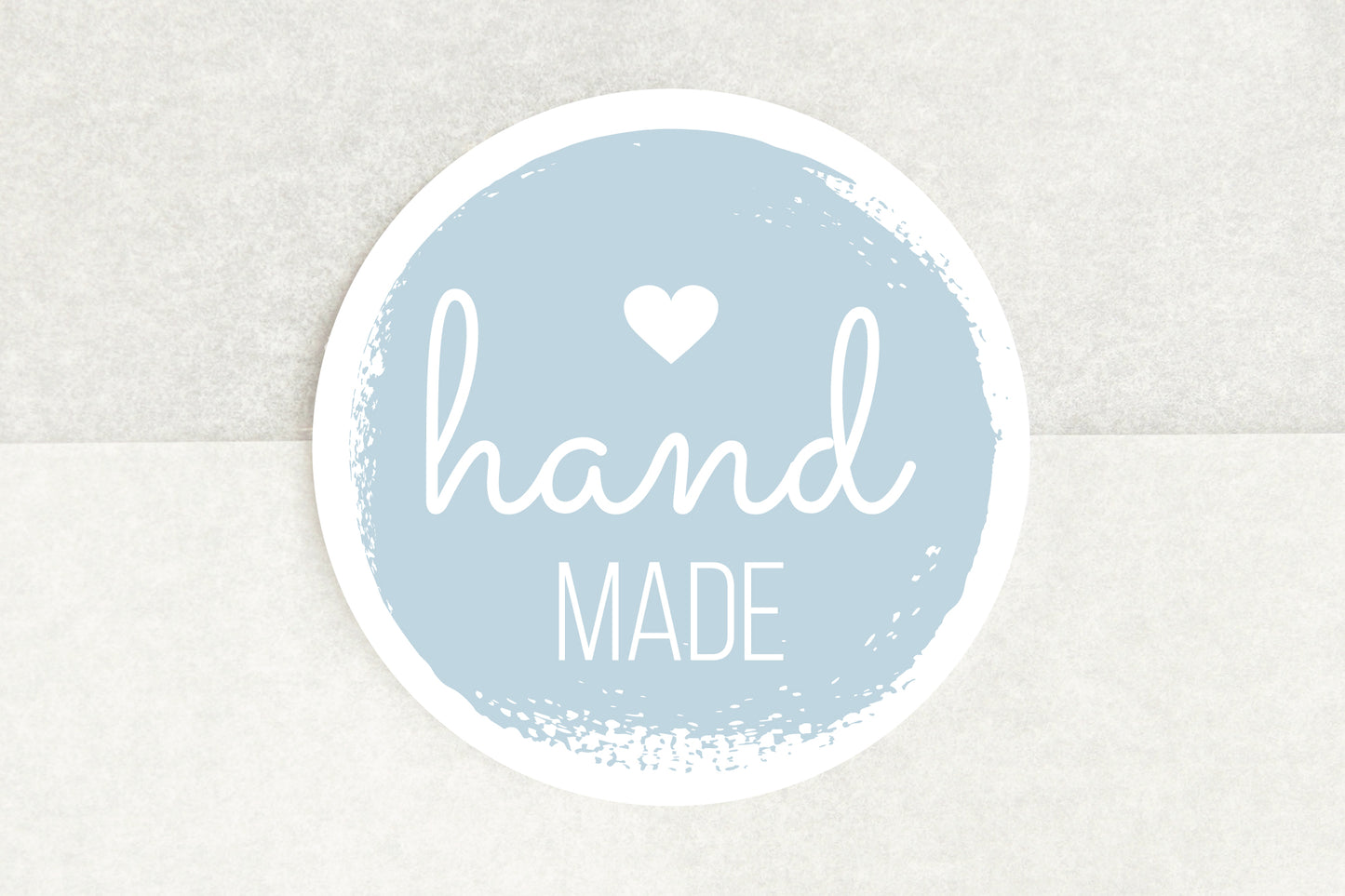 Handmade Stickers In Blue - Pack of 35