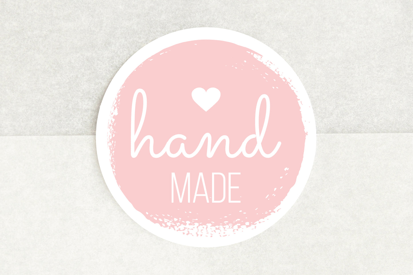 Handmade Stickers In Pink - Pack of 35